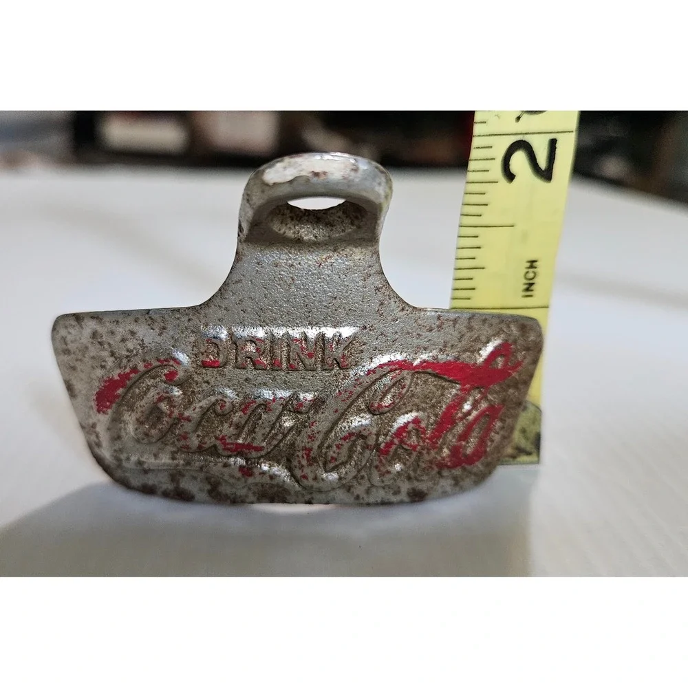 Vintage Coca-Cola Starr X Wall Mount Bottle Opener Brown Mfg Co Newport News VA‎